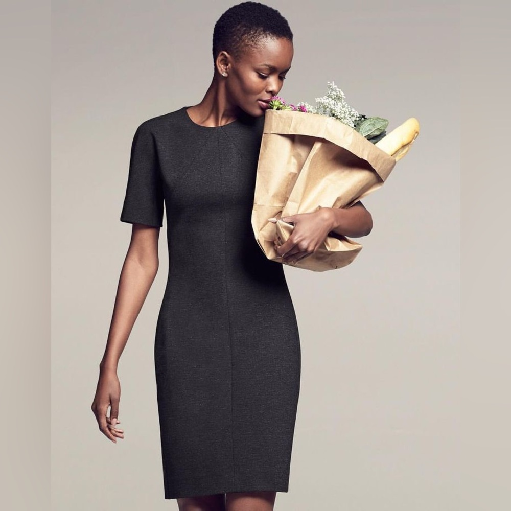 MM Lafleur The Iris Sheath Dress in Cinder